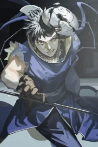 Obito Uchiha Naruto Original Image Exquisite Metal Print Wall Art