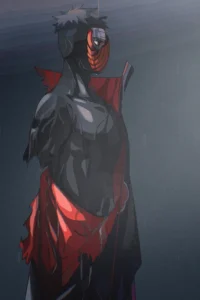 Obito Uchiha Naruto Original Image Premium Printed Metal Poster