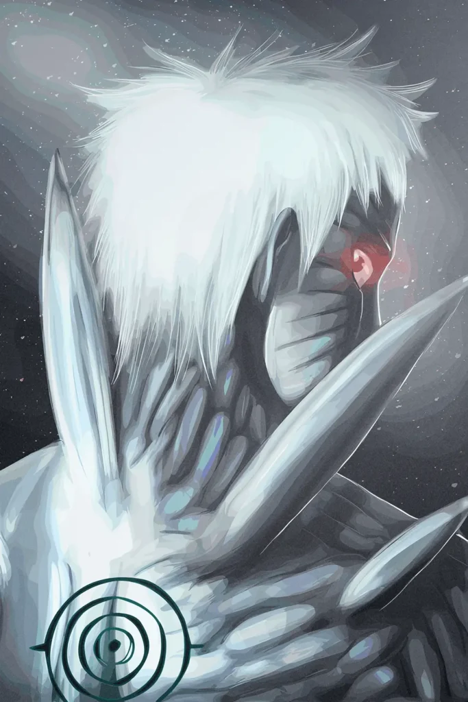 Obito Uchiha Naruto Original Image Printed Deluxe Metal Wall Poster