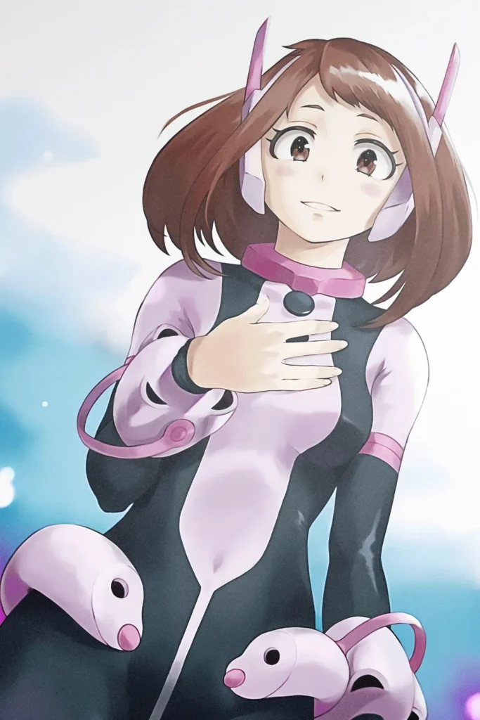 My Hero Academia Uraraka Anime Poster - Boku No Hero Wall Scroll Decor For Room, Cosplay Room 2595