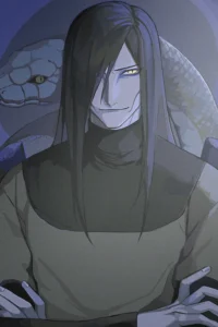 Orochimaru Naruto Original Image Metal Wall Art Poster