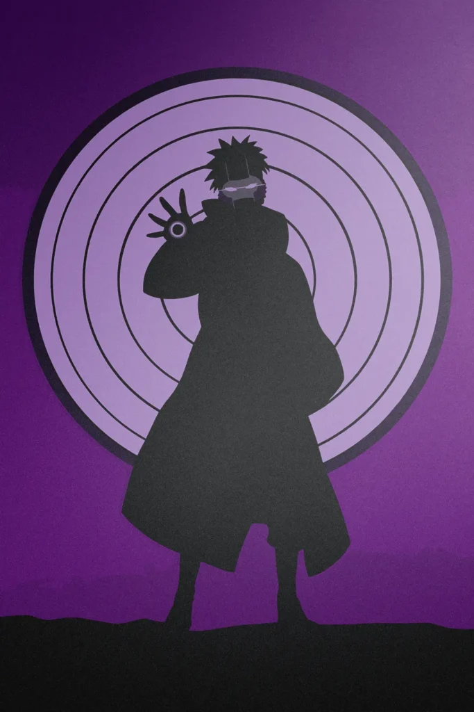 Pain Nagato Uzumaki Naruto Original Image High Quality Metal Poster