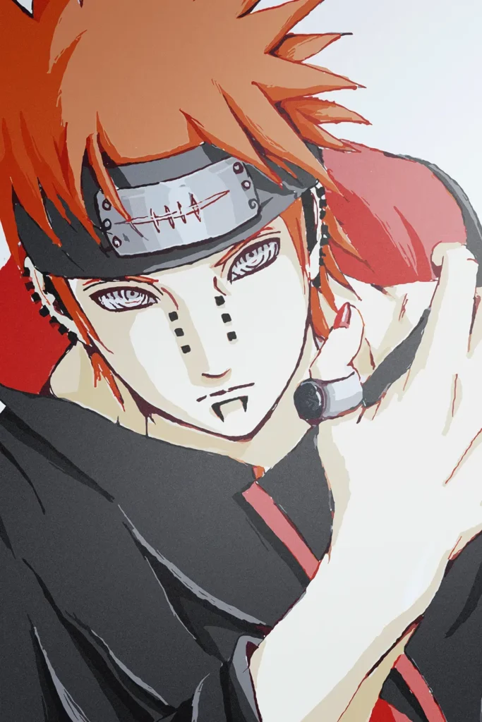 Pain Nagato Uzumaki Naruto Original Image Printed Deluxe Metal Wall Poster