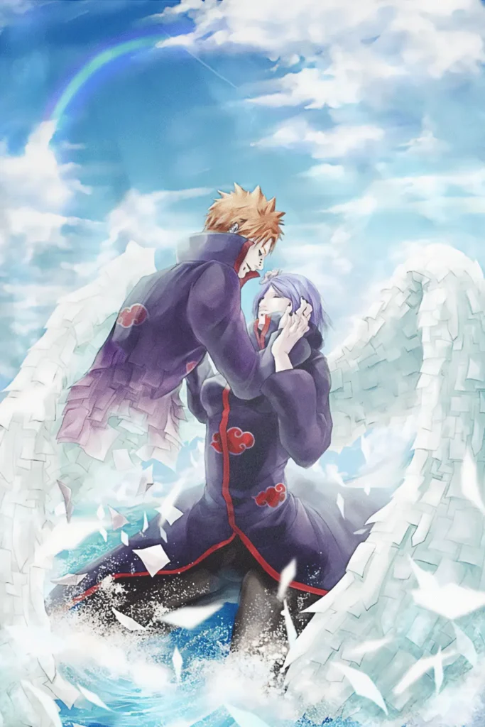 Pain Nagato Uzumaki Naruto Original Image Bespoke Metal Poster
