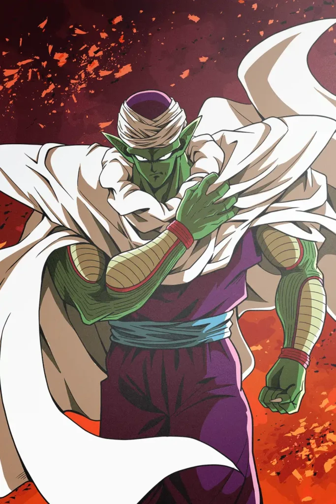 Piccolo Dragon Ball Original Image Aluminium Metal Poster