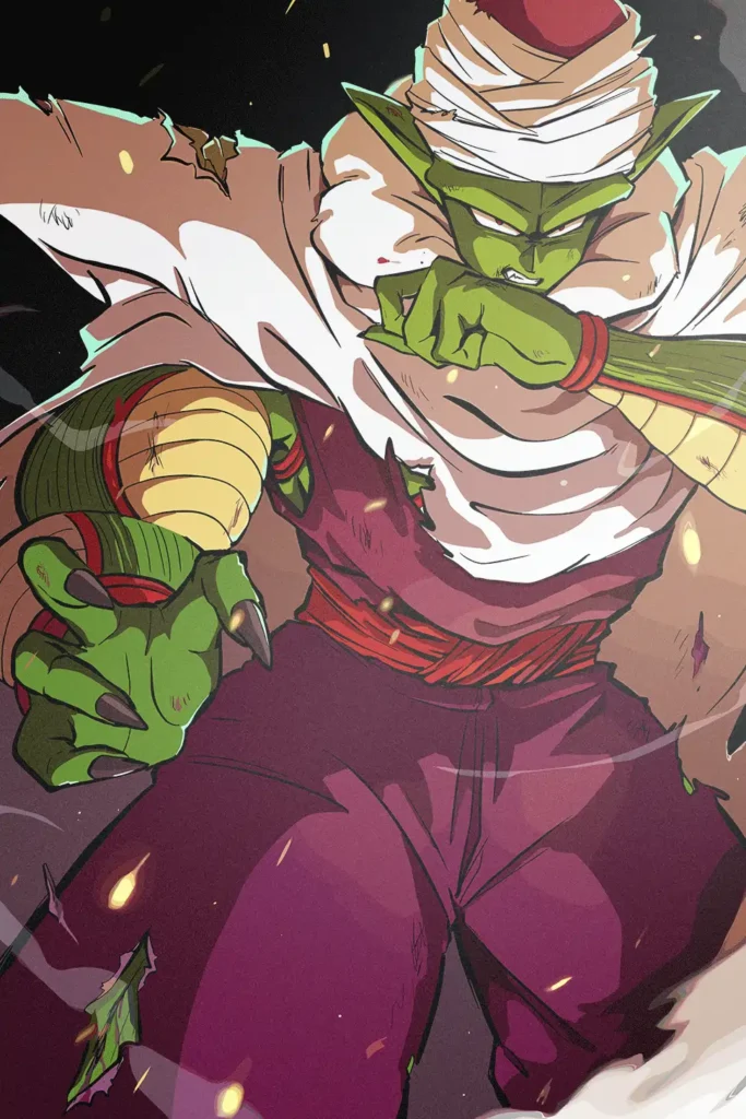 Piccolo Dragon Ball Original Image Deluxe Printed Metal Wall Art