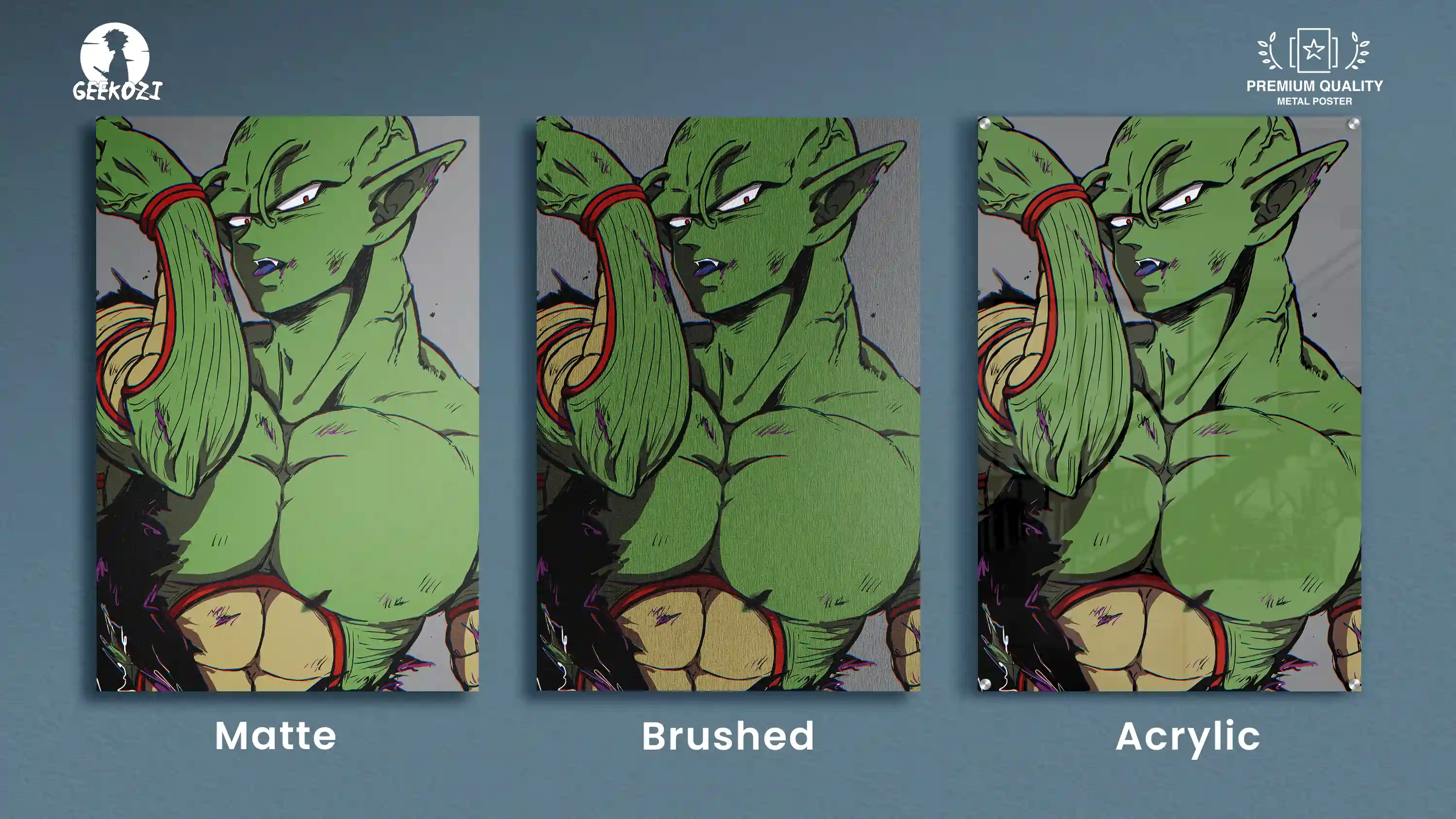Piccolo Dragon Ball All Product Types Exclusive Metal Poster