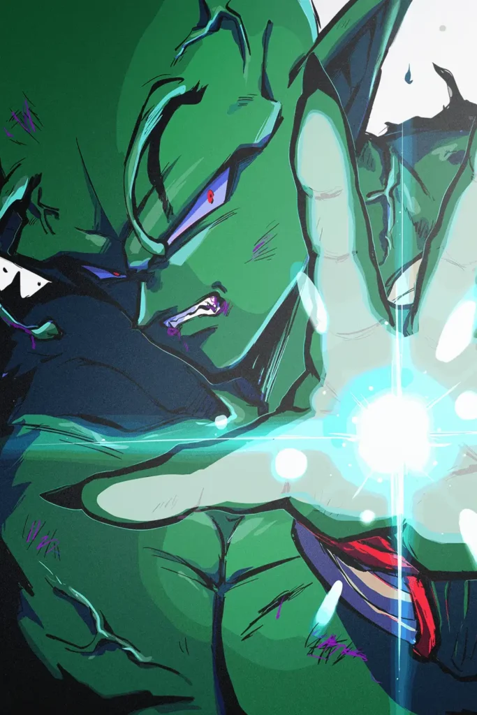 Piccolo Dragon Ball Original Image Exclusive Metal Wall Art