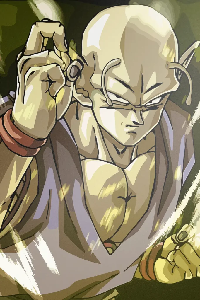 Piccolo Dragon Ball Original Image Exquisite Metal Poster