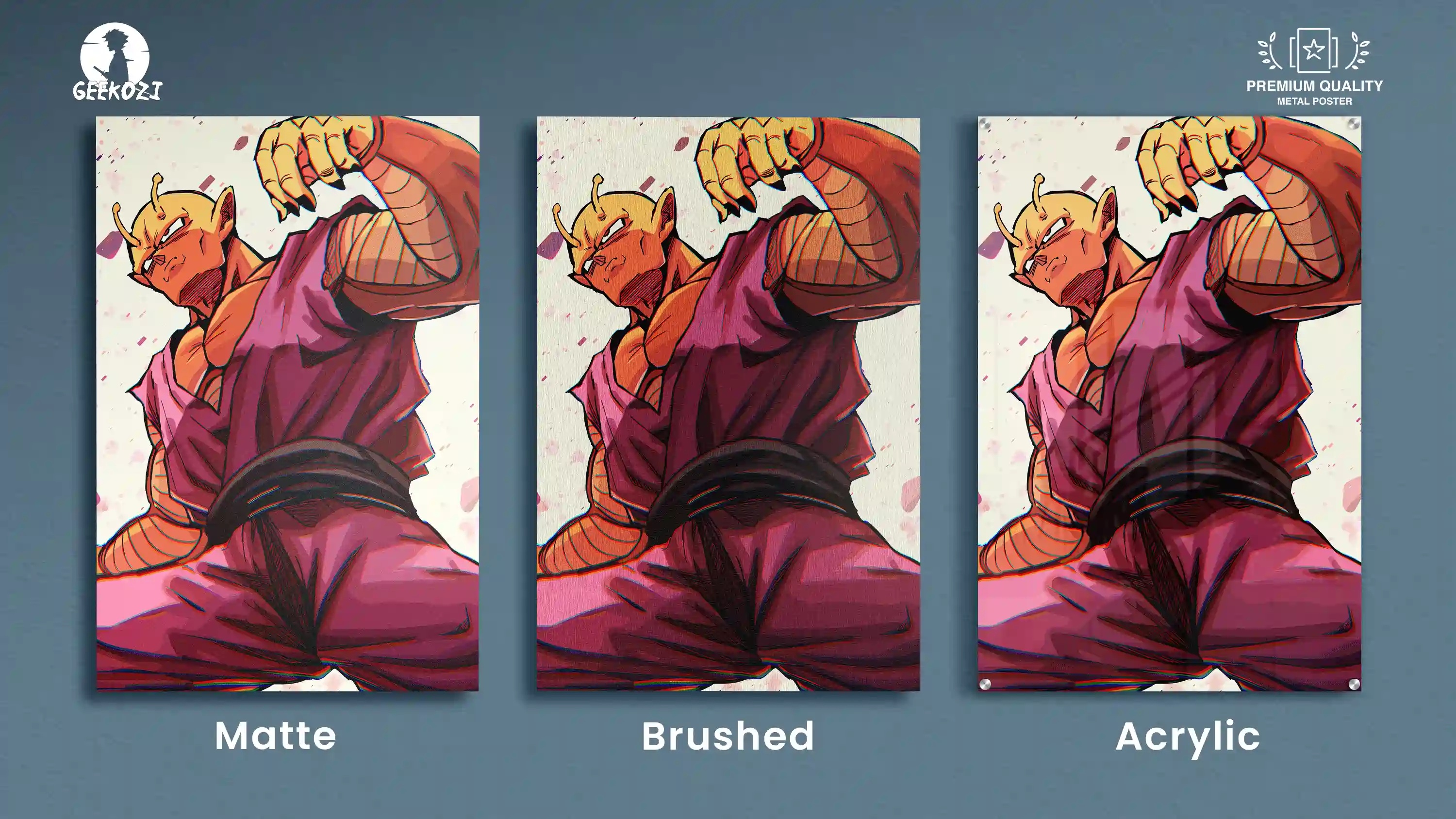 Piccolo Dragon Ball All Product Types Metal Poster