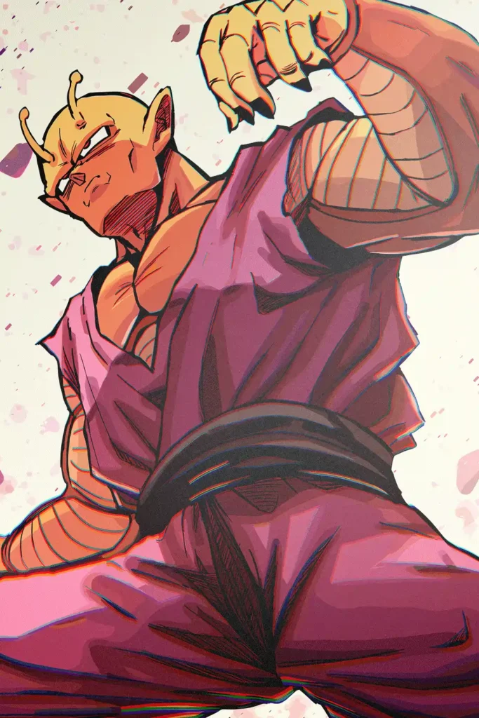 Piccolo Dragon Ball Original Image Metal Poster