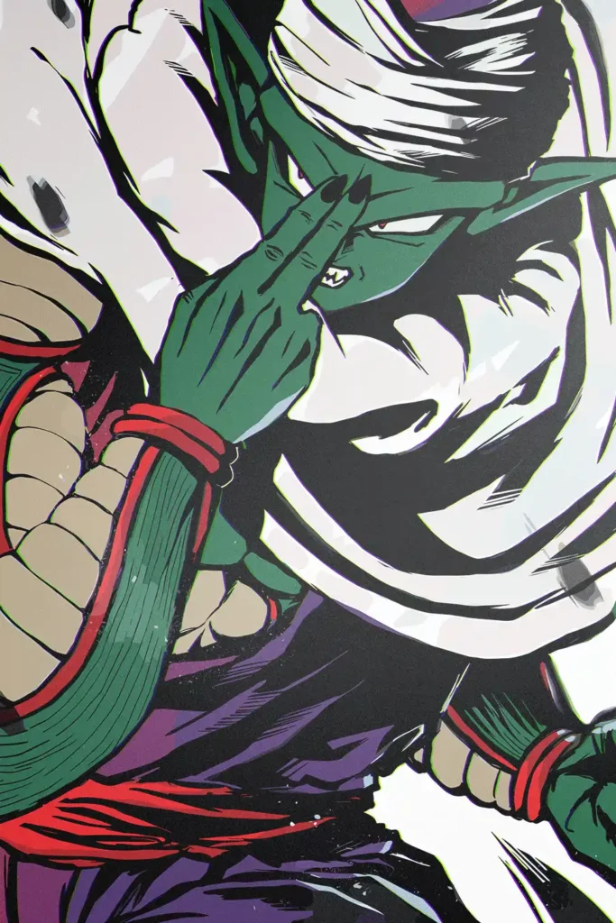 Piccolo Dragon Ball Original Image Outstanding Metal Poster