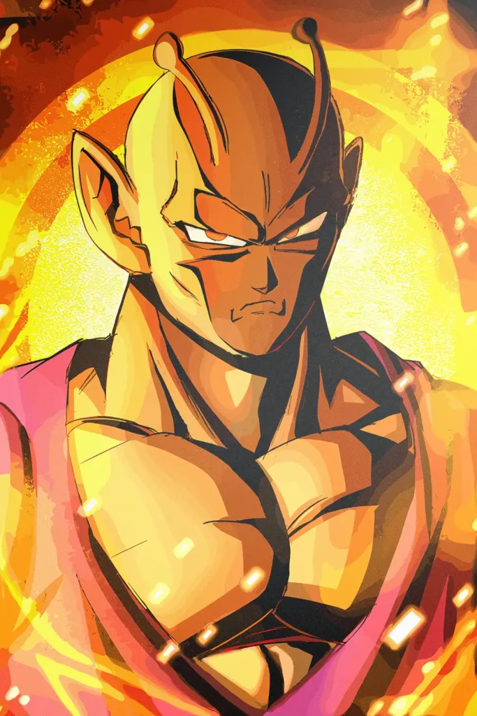 Piccolo Dragon Ball Original Image Outstanding Metal Wall Art Poster