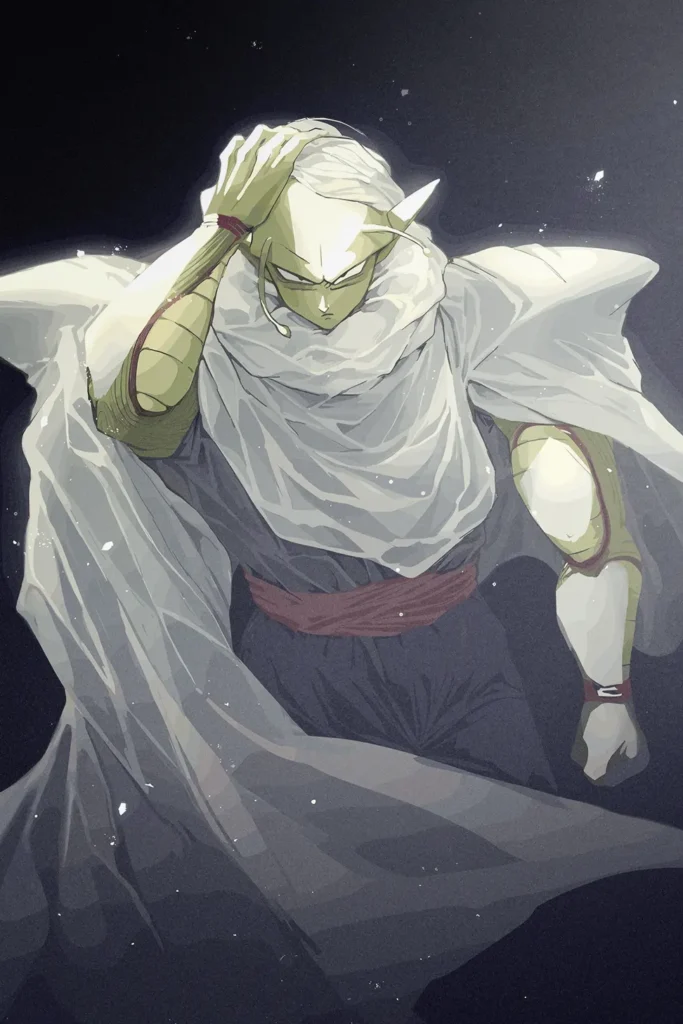 Piccolo Dragon Ball Original Image Premium Printed Metal Poster