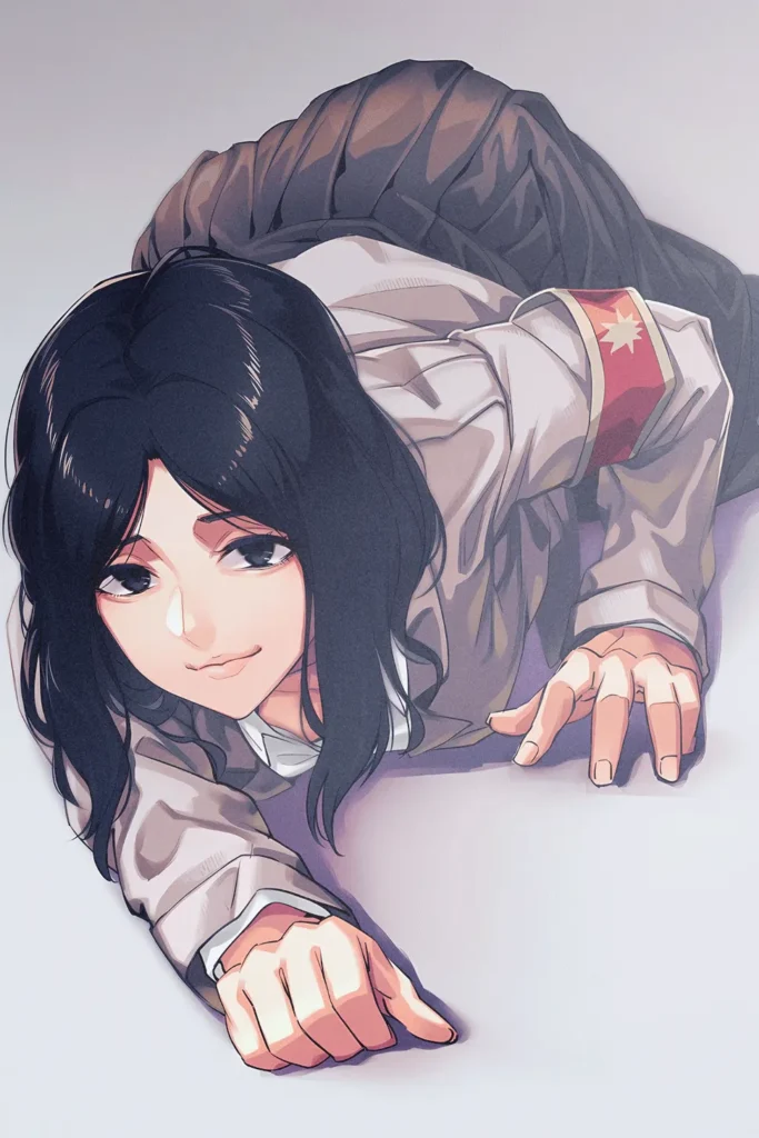 Pieck Finger Attack On Titan Original Image Premium Printed Metal Poster