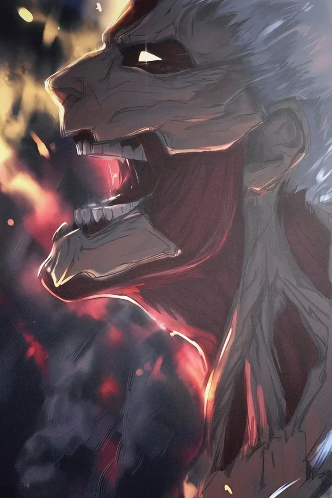 Reiner Braun Attack On Titan Original Image Printed Metal Wall Art