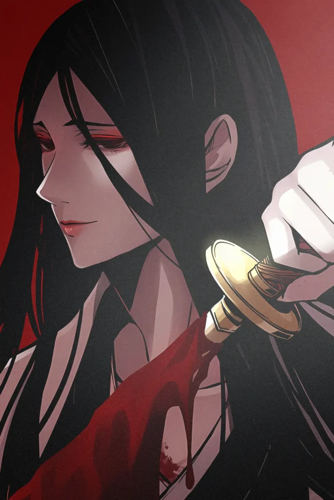 Retsu Unohana Bleach Original Image Deluxe Metal Poster