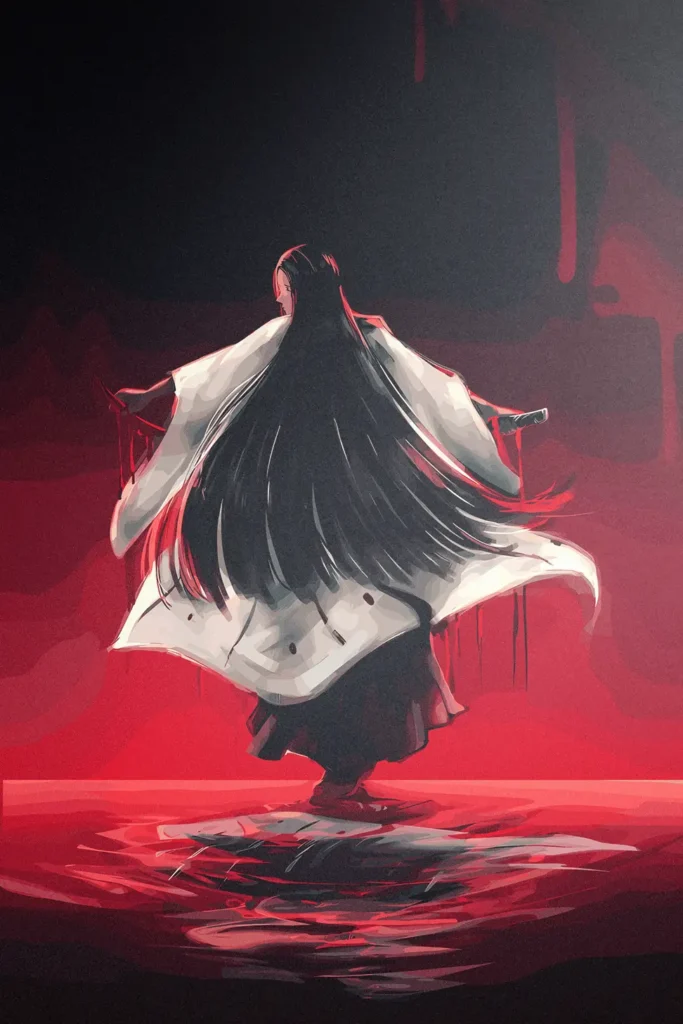 Retsu Unohana Bleach Original Image Exclusive Metal Print