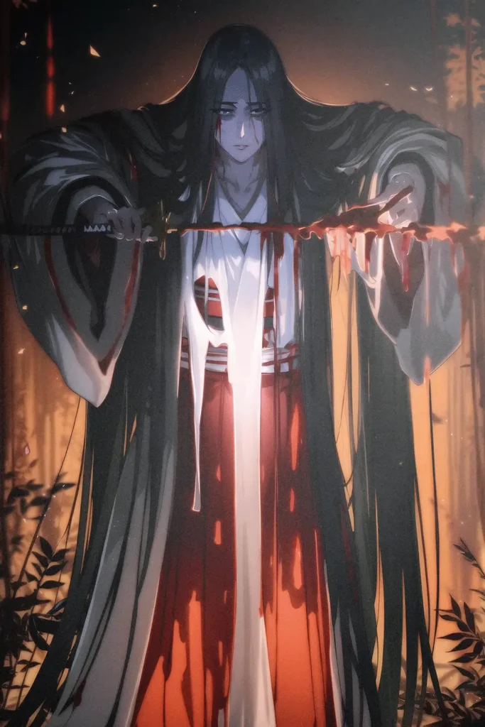 Retsu Unohana Bleach Original Image Exquisite Metal Wall Art Poster