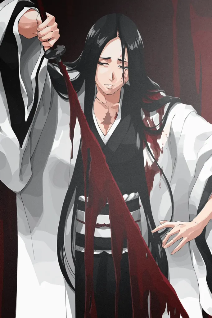 Retsu Unohana Bleach Original Image High Quality Metal Poster