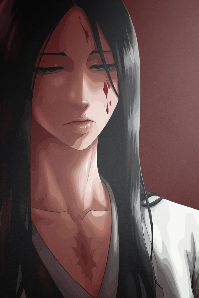 Retsu Unohana Bleach Original Image Aluminium Metal Poster