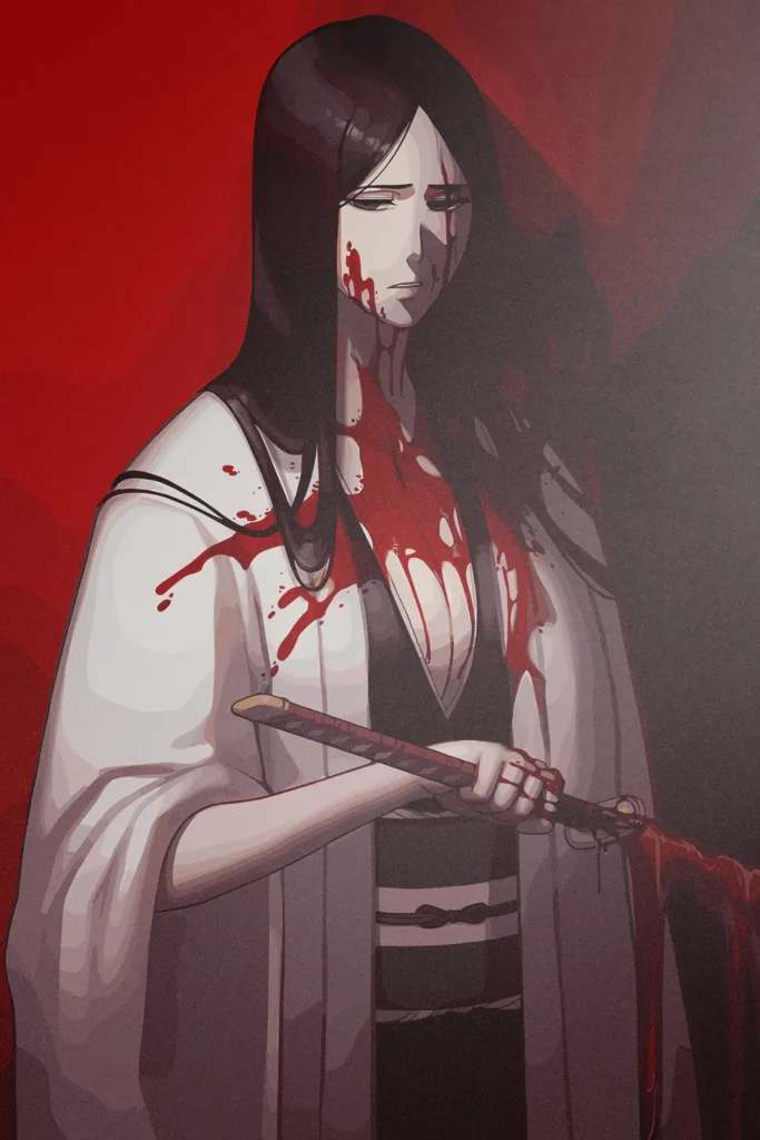 Retsu Unohana Bleach Original Image Bespoke Metal Print Wall Art
