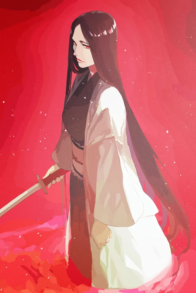 Retsu Unohana Bleach Original Image Bespoke Metal Wall Art Poster