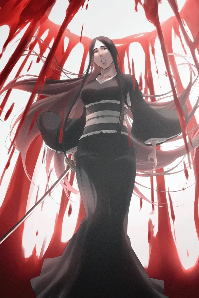 Retsu Unohana Bleach Original Image Exquisite Metal Print Wall Art