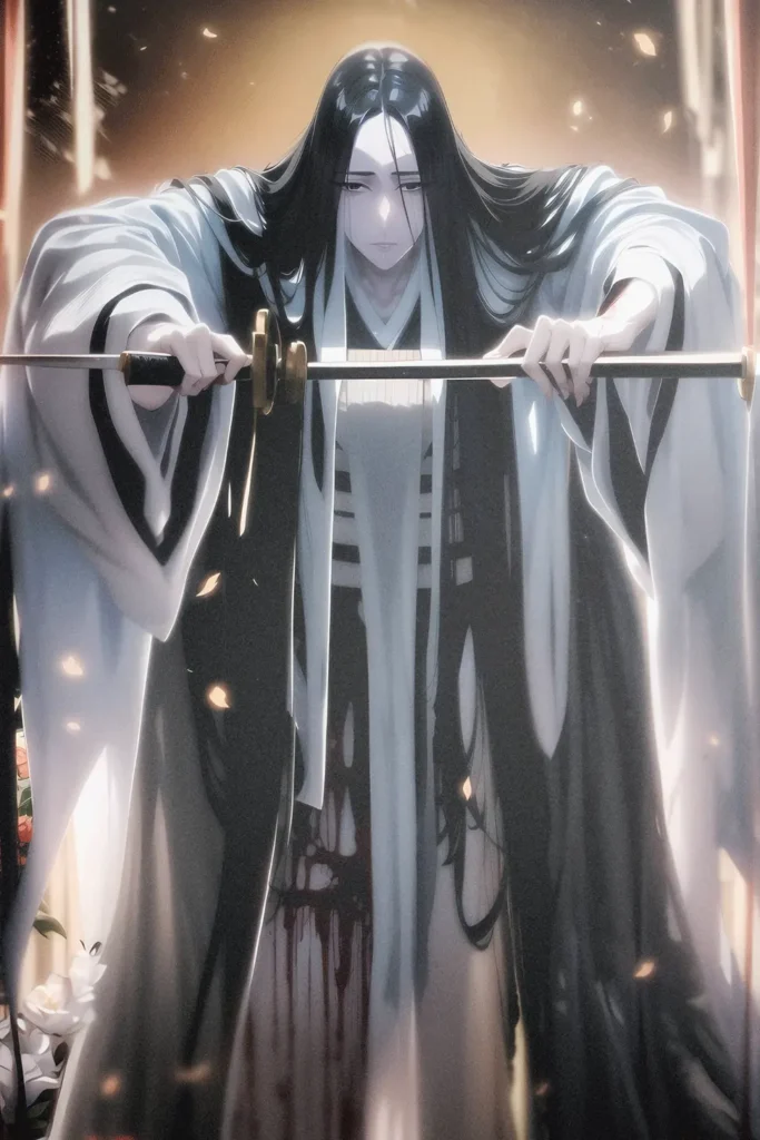 Retsu Unohana Bleach Original Image Exquisite Printed Metal Poster