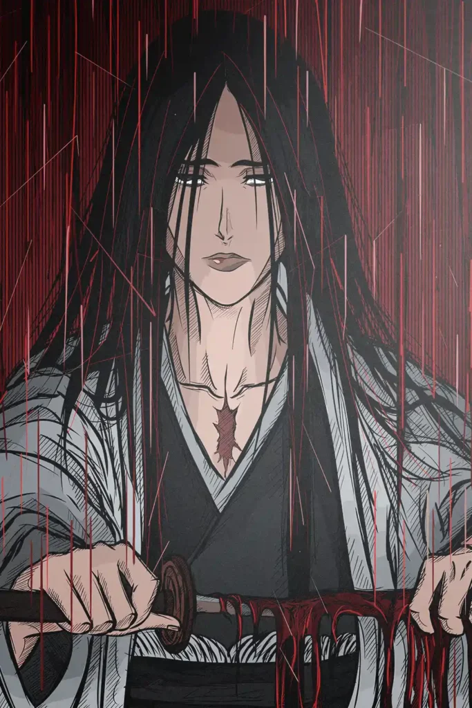 Retsu Unohana Bleach Original Image Metal Wall Poster