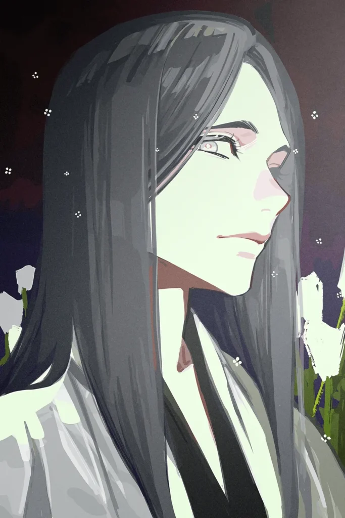 Retsu Unohana Bleach Original Image Stellar Metal Poster