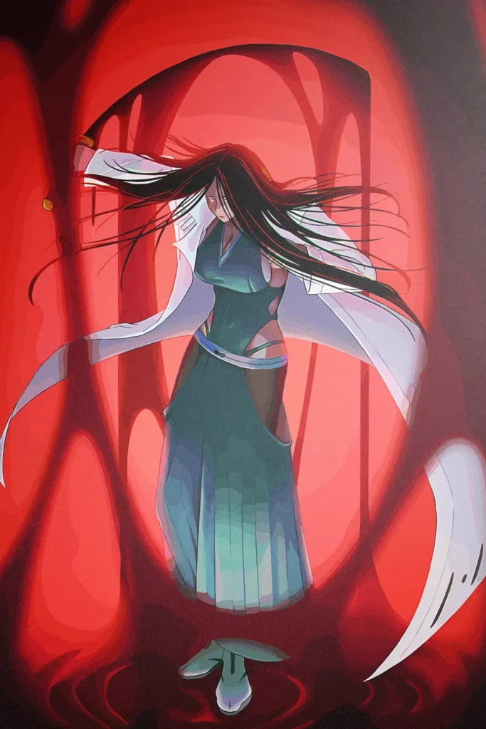 Retsu Unohana Bleach Original Image Stellar Metal Wall Poster
