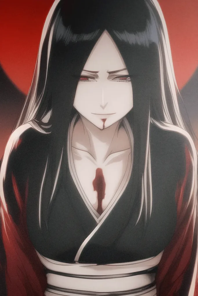 Retsu Unohana Bleach Original Image Stellar Printed Metal Wall Art