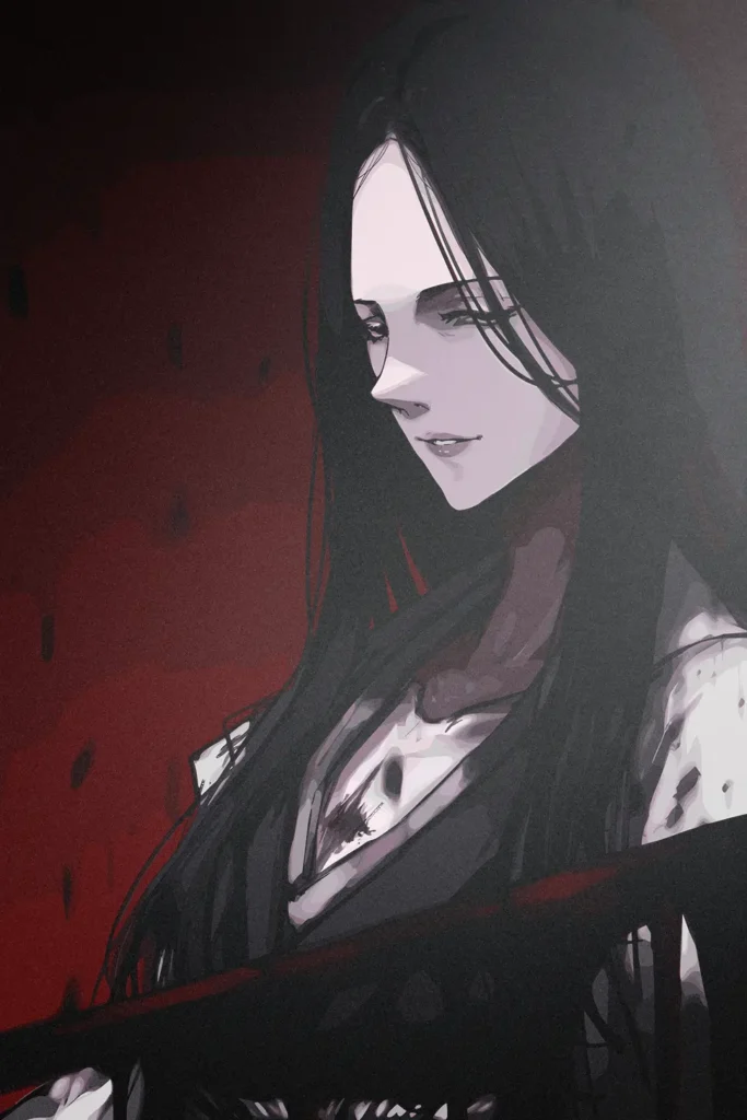 Retsu Unohana Bleach Original Image Unique Metal Print Poster