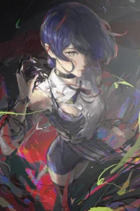 Reze Chainsaw Man Original Image Aluminium Metal Poster