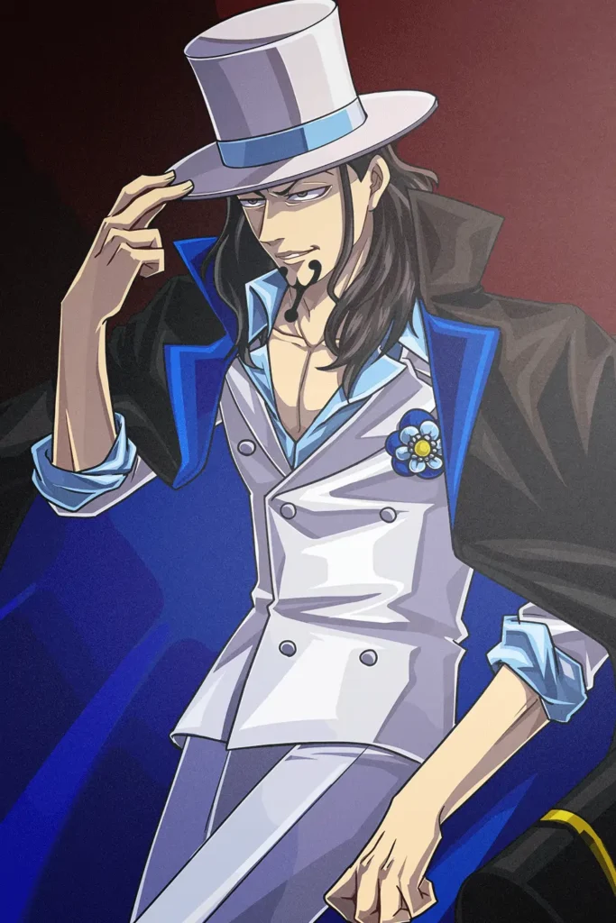 Rob Lucci One Piece Original Image Artistic Metal Wall Art Poster