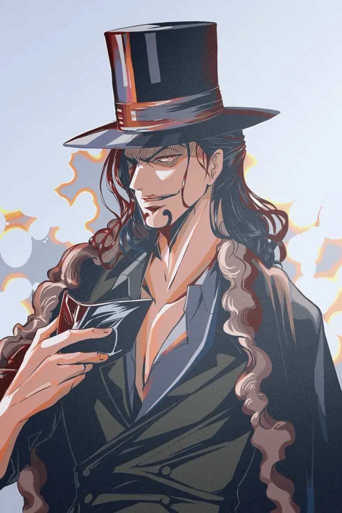 Rob Lucci One Piece Original Image Distinctive Printed Metal Wall Art