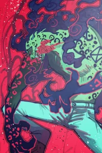 Rob Lucci One Piece Original Image High Quality Printed Metal Poster
