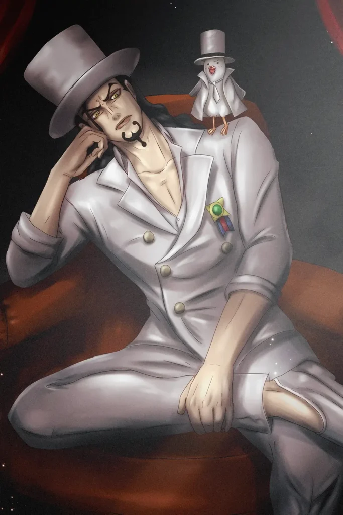 Rob Lucci One Piece Original Image Metal Wall Poster