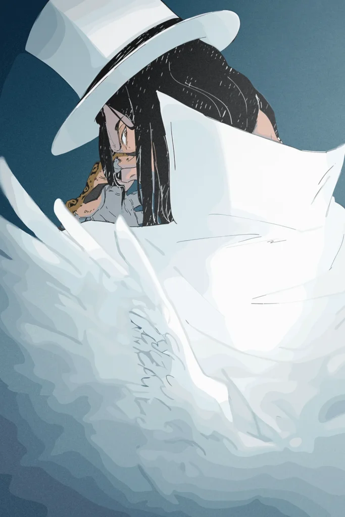 Rob Lucci One Piece Original Image Refined Metal Print Poster