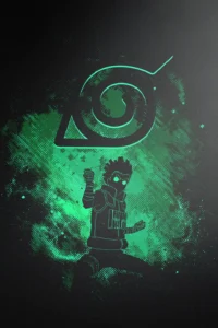 Rock Lee Naruto Original Image High Quality Aluminium Printed Metal Poster