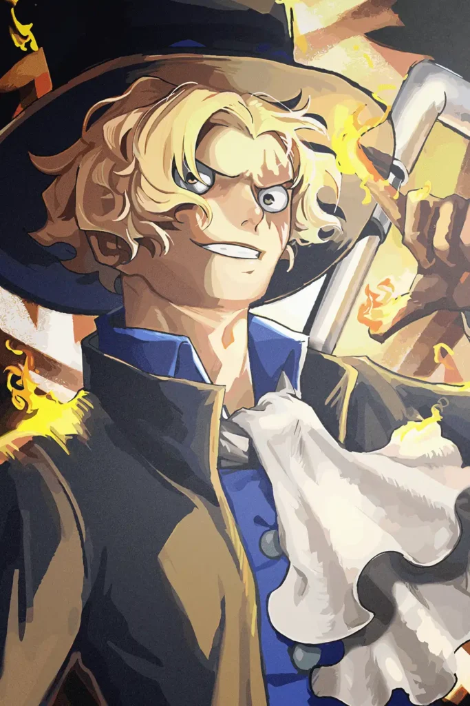 Sabo One Piece Original Image Exclusive Metal Poster