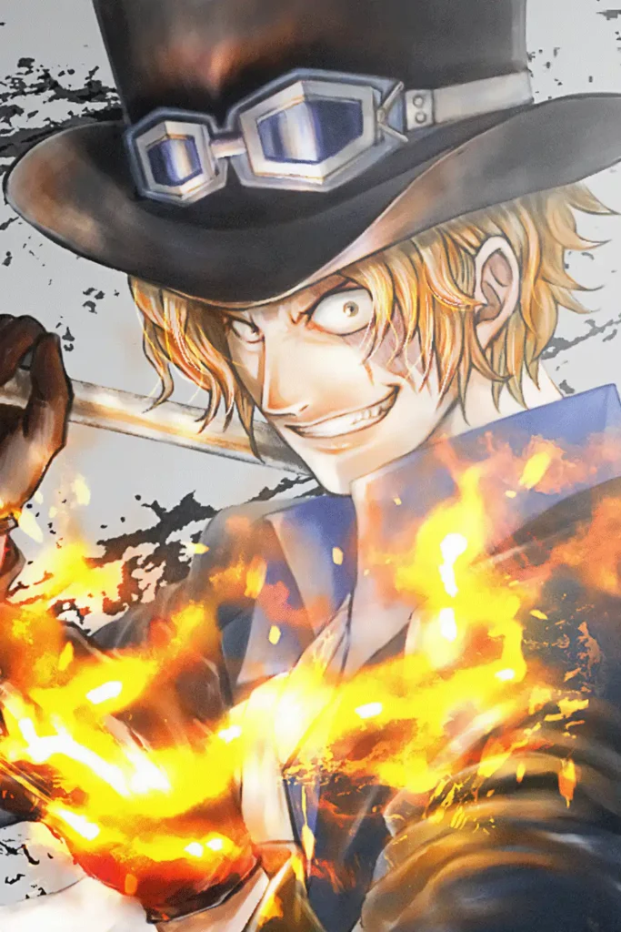 Sabo One Piece Original Image Premium Printed Metal Poster