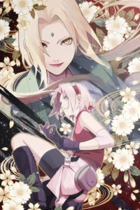 Sakura Haruno Naruto Original Image Metal Poster