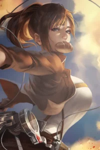 Sasha Braus Attack On Titan Original Image Metal Wall Poster
