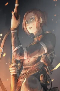 Sasha Braus Attack On Titan Original Image Premium Metal Poster
