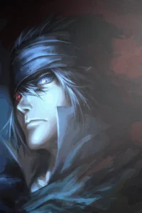 Sasuke Uchiha Naruto Original Image Deluxe Printed Metal Wall Art