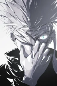 Satoru Gojo Jujutsu Kaisen Original Image Artistic Printed Metal Wall Art