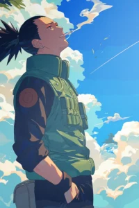 Shikamaru Nara Naruto Original Image High Quality Aluminium Printed Metal Poster