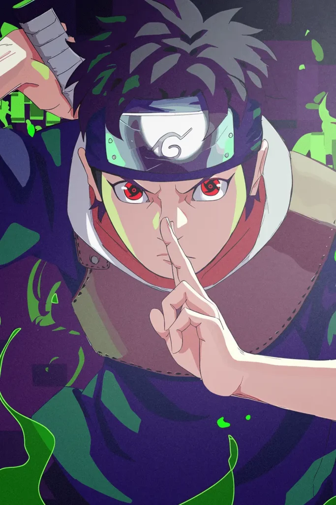 Shisui Uchiha Naruto Original Image Aluminium Metal Poster